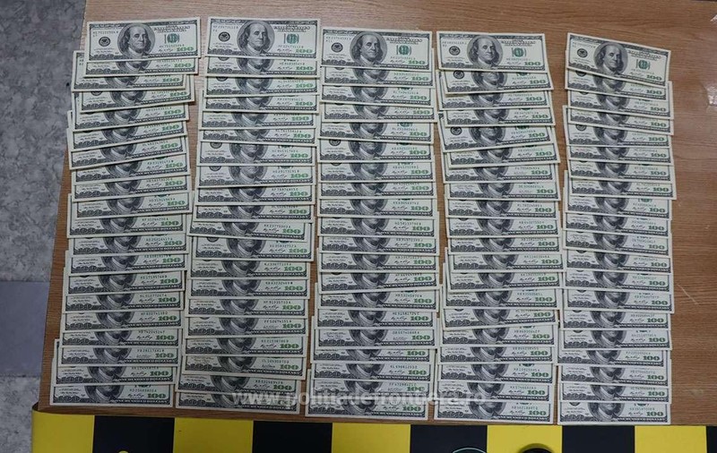 Ucrainean prins la Vama Siret cu 390.000 de dolari în rucsac. Suma i-a fost confiscată