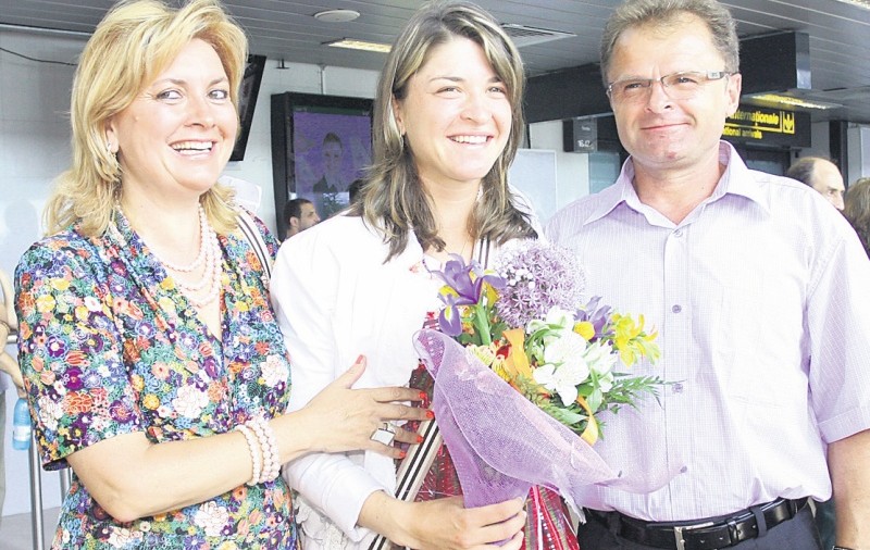 Jucătoarea de tenis Alexandra Dulgheru şi-a sărbătorit ziua la înălţime 