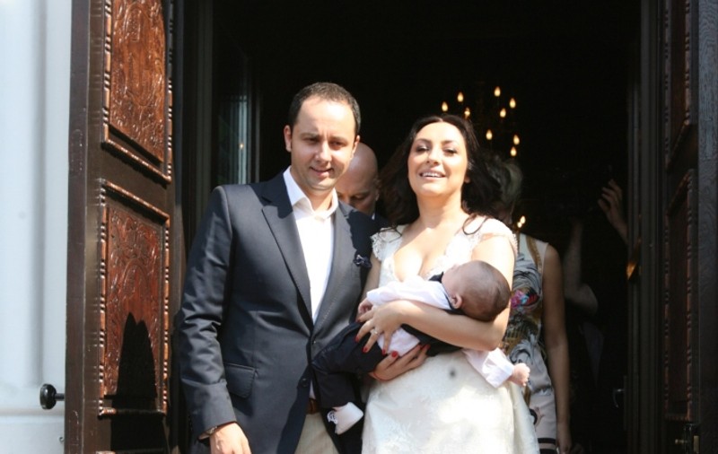 Foto exclusiv | Vezi cum a fost la botezul fiului Andrei şi al lui Măruţă!