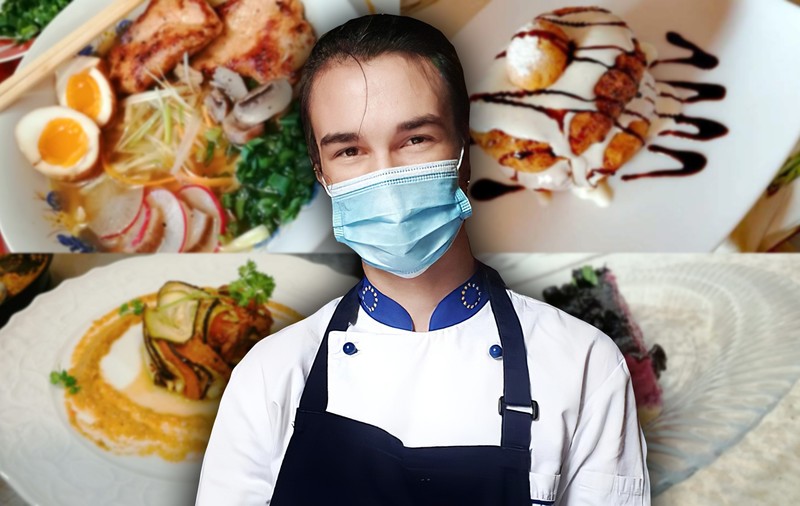 El e puștiul de 18 ani din Timișoara care vrea să obțină o stea Michelin și să devină unul dintre cei mai apreciați chefi ai lumii: „În bucătărie e ca la Formula 1”