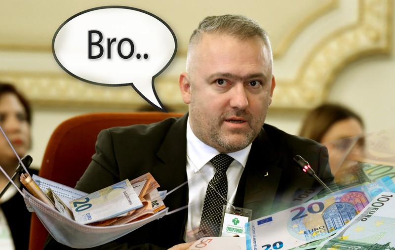 STENOGRAME. Numărul 1 în statul român pe achiziții în pandemie, către un  afacerist care îi dădea mită: „Bro, e marfa ta, tu faci prețul și ne auzim”