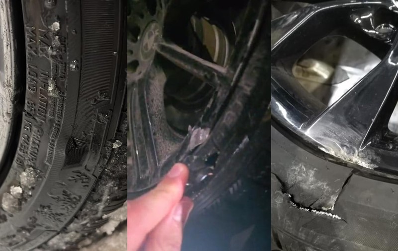 Zeci de șoferi și-au distrus anvelopele în gropile din București, apărute după ninsoare: „Mi-am tăiat ambele cauciucuri într-o singură zi”. Cum își pot recupera daunele