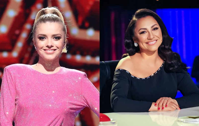 Andra și Alexandra Dinu, duelul ținutelor în finala „Românii au talent”. Cum s-au îmbrăcat cele două jurate