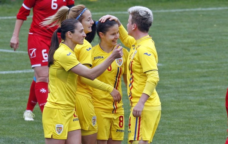 VIDEO / Fotbal feminin. România - Malta 5-0, într-un meci amical disputat la Mogoșoaia