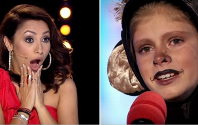 Are 10 ani, 12 frați și un talent ULUITOR. Andra a fost copleșită de emoții | FOTO