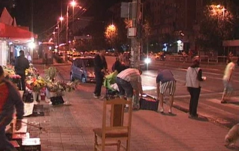 ULUITOR! Un șofer beat a lovit doi copii pe trecerea de pietoni și a fugit | FOTO