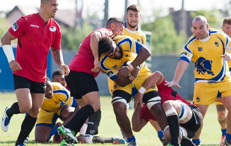 Rugby: U Cluj - Timișoara Saracens 11-51, în SuperLiga CEC Bank la rugby