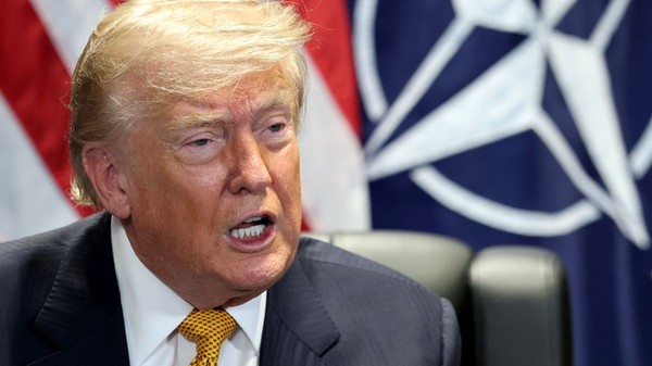 Donald Trump a acuzat faptul că participarea SUA în NATO a fost tratată istoric ca „o stradă cu sens unic”. Foto: Getty Images