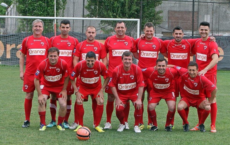 GALERIE FOTO / Cuplul N&D s-a reunit din nou în tricoul lui Dinamo. Florentin Petre are un mare regret