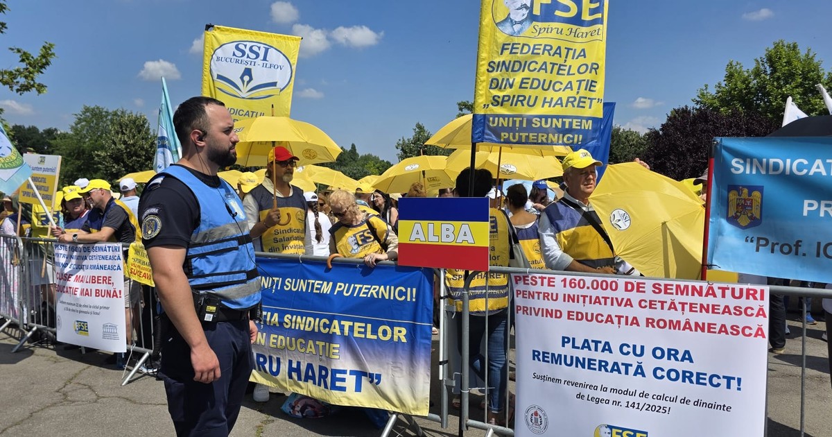 proteste sindicate