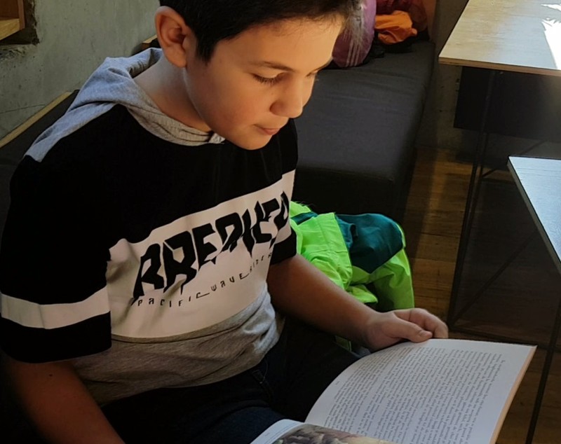 VIDEO/A schimbat Minecraft-ul cu cărțile și acum este booktuber. Andi Vlădoiu, la 10 ani, este un Dan C.Mihăilescu în online