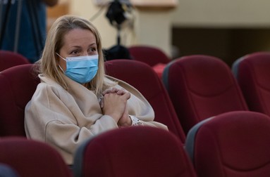 Prietena lui Allen Coliban a asigurat suportul afectiv din sală