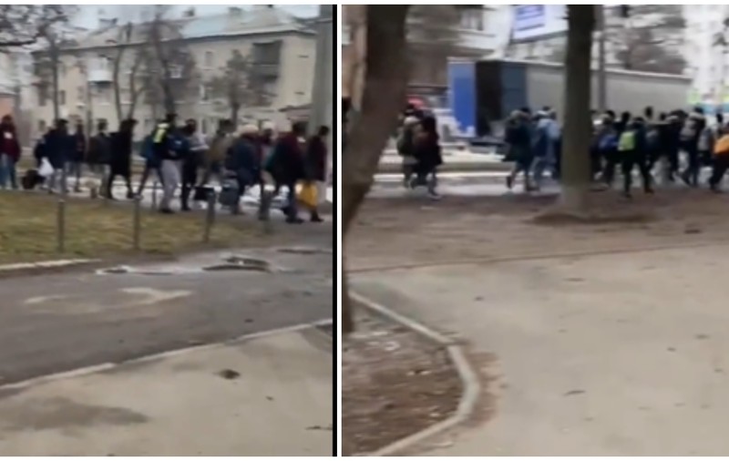 O universitate din Harkov, bombardată în noaptea de marți spre miercuri. Studenții au fost evacuați