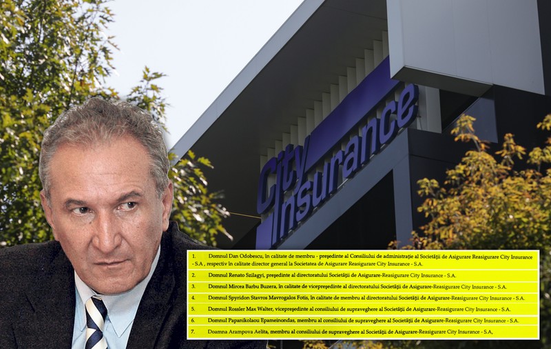 INVESTIGAȚIE. Lista numelor de la care administratorul judiciar al City Insurance vrea să obțină bani pentru că „au contribuit la declanșarea falimentului”