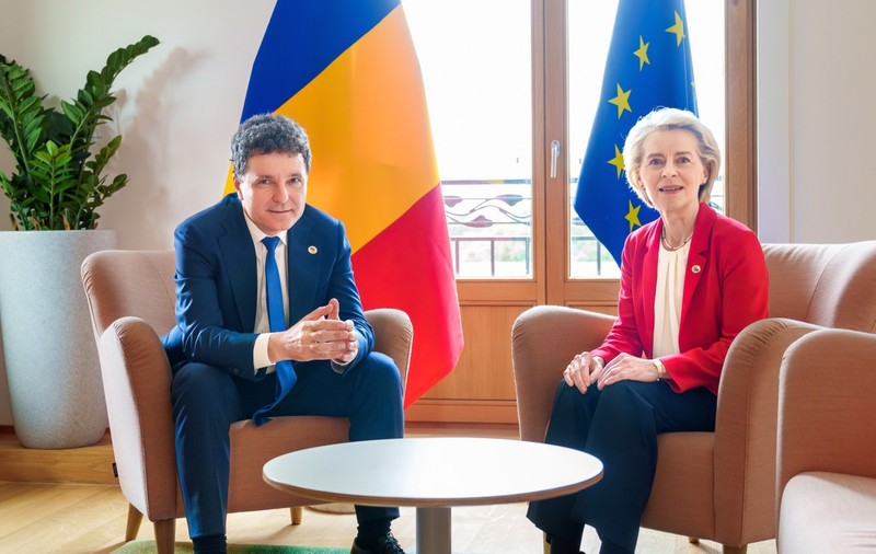 Ursula von der Leyen se întâlnește cu președintele Nicușor Dan și premierul Ilie Bolojan, la Constanța, pentru discuții despre cooperarea UE-NATO
