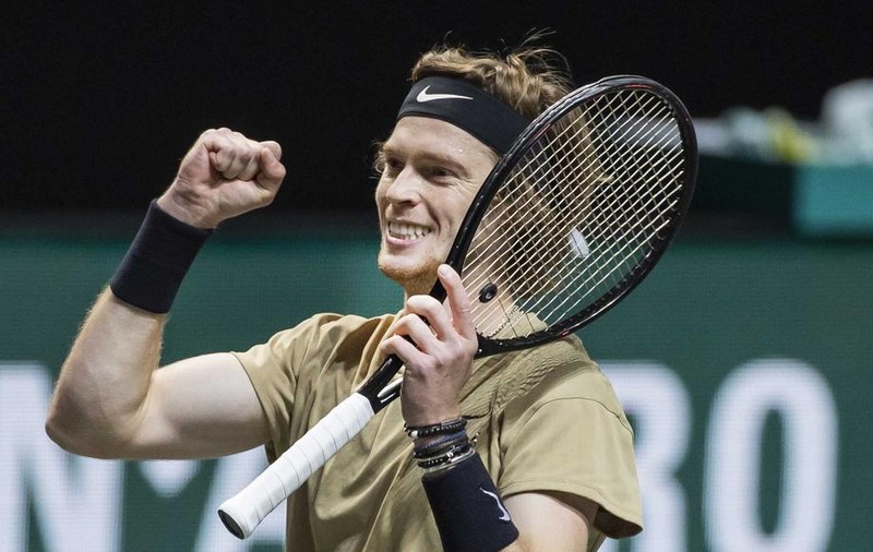 Mesajul de solidaritate cu Ucraina al rusului Andrey Rublev. Ce a scris acesta pe o cameră de televiziune, după ce s-a calificat în finală la ATP Dubai