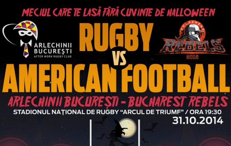 Meci demonstrativ UNICAT de Halloween