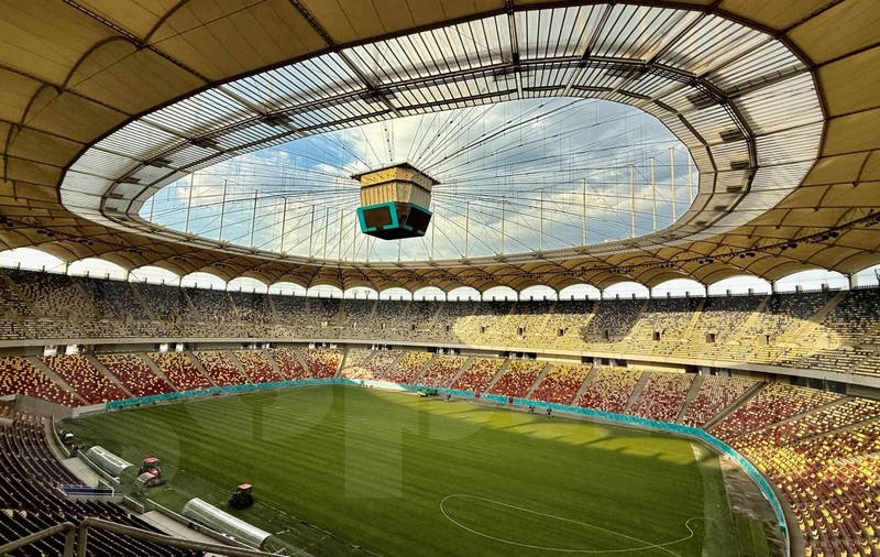 Pe Arena Națională a fost montat un gazon nou. FCSB va juca împotriva celor de la Shkendija pe noua suprafață