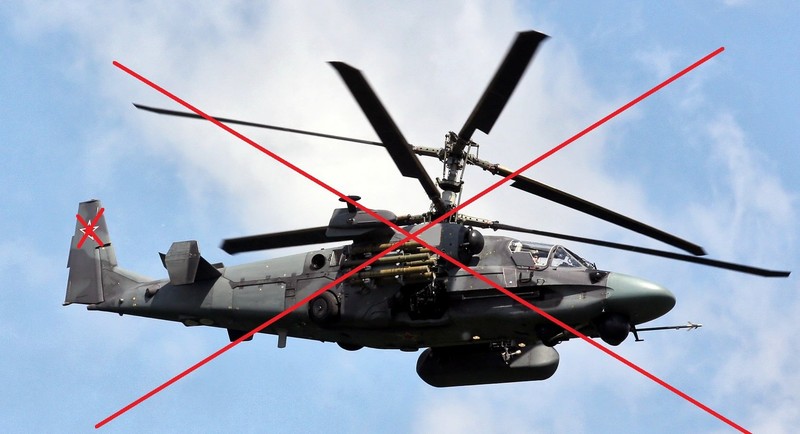 Elicopterul Ka-52.