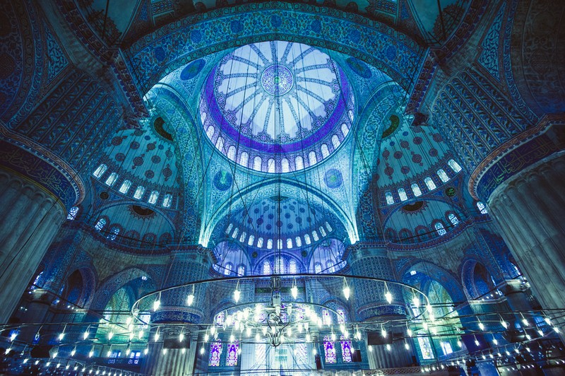 Ce să vizitezi în Istanbul - Moscheea Albastră