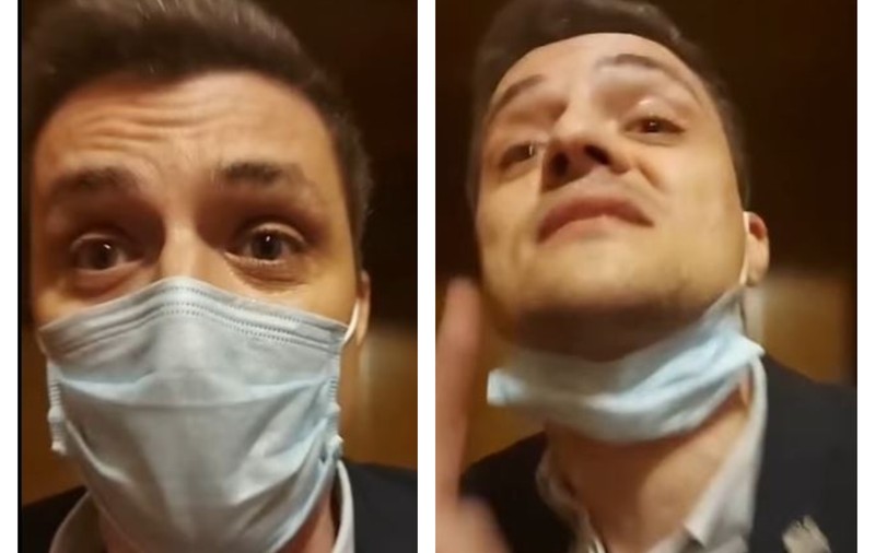 Senatorul agresat de Diana Șoșoacă: „M-a speriat”