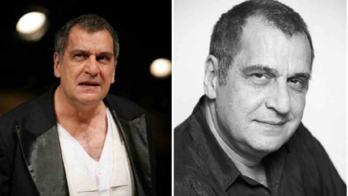 colaj cu actorul Alexandru Georgescu