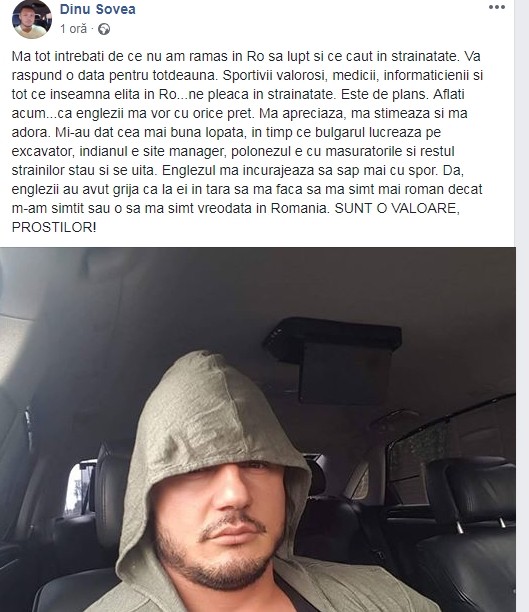 Mesajul lui Dinu Șovea