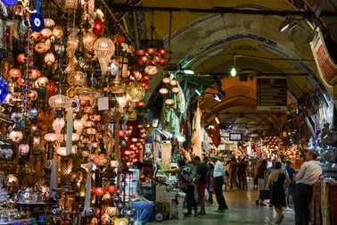 Obiective turistice în Istanbul -Grand Bazaar