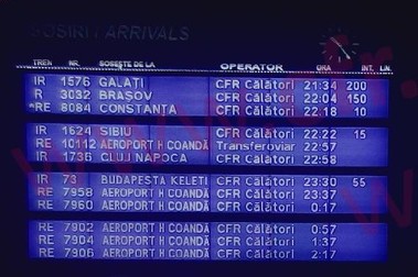 La 22.30, trenul apărea cu o întârziere de 200 de minute
