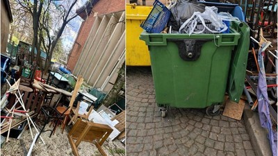 Un restaurant din Herăstrău, amendat cu 70.000 de lei. „Toate ca la bâlci, aruncate lângă containere deja pline până la refuz”