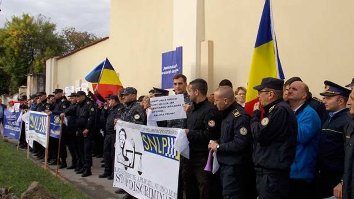 Protest la penitenciarul „Popa Șapcă” din Timișoara