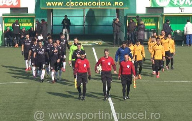 Rapid a făcut scor cu formația Muscelul Câmpulung / VIDEO