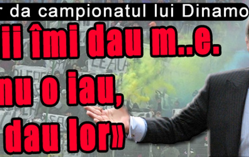 Gigi Becali: «Fanii îmi dau m...e. Dar nu o iau, le-o dau lor» 