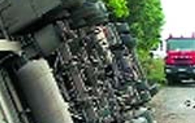 Zdrobita de un camion in drum spre scoala