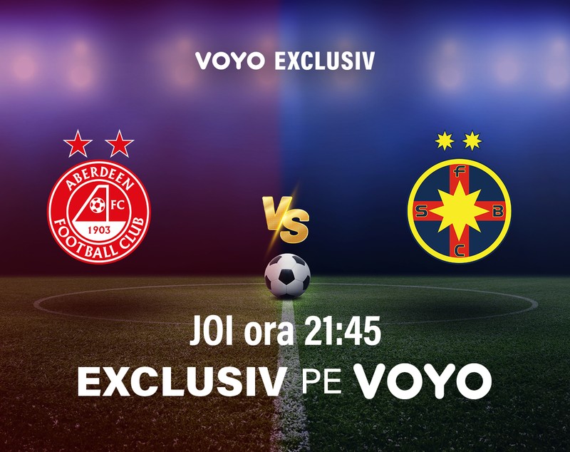 Cine transmite meciul Aberdeen - FCSB, din Europa League. Partida nu se vede la TV: Poate fi urmărită doar online
