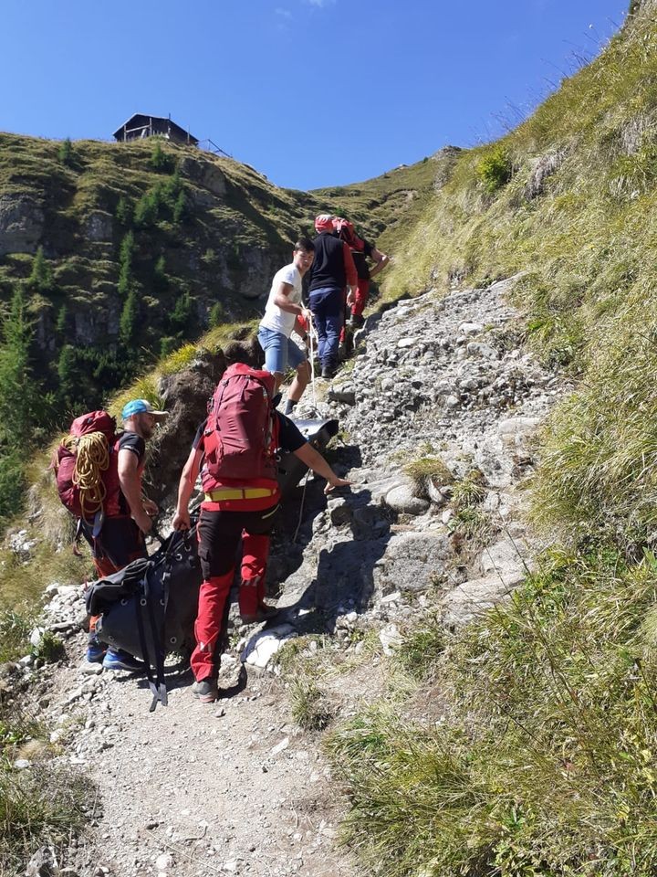 Tânărul a fost dat dispărut în luna iulie în munții Bucegi