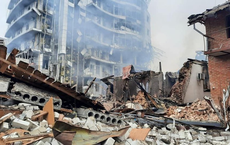 Bilanțul bombardamentelor asupra Ucrainei: 202 școli, 34 de spitale și 1.500 de clădiri rezidențiale, distruse