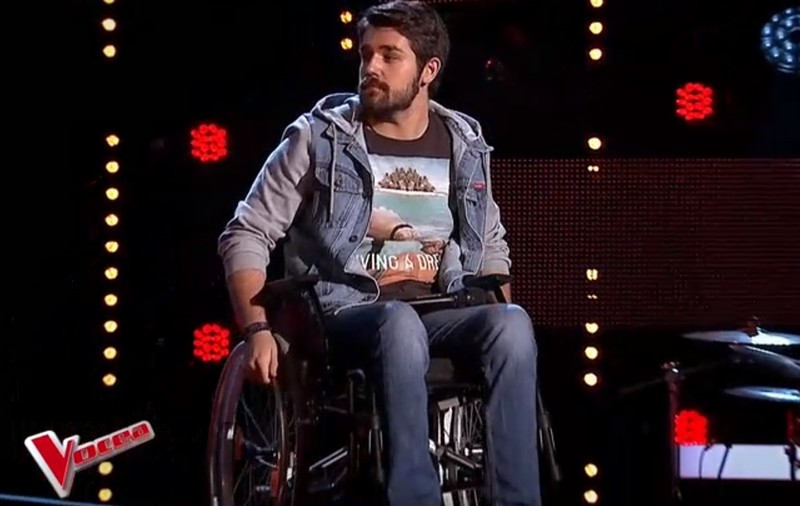 Mihnea Vîlceanu, concurentul în scaun cu rotile care a impresionat la Vocea României