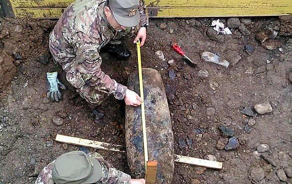 Bomba engleză de 250 de kilograme, din cel De-al Doilea Război Mondial