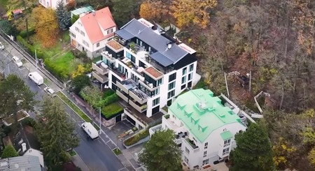 Casa în care are un apartament de lux deputatul rus Andrei Gorohov