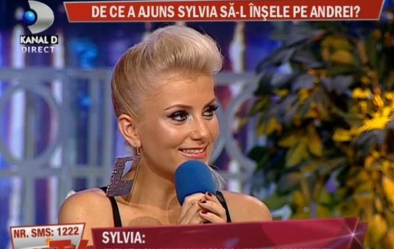 Sylvia: "Eu nu sunt o persoană care înşală"
