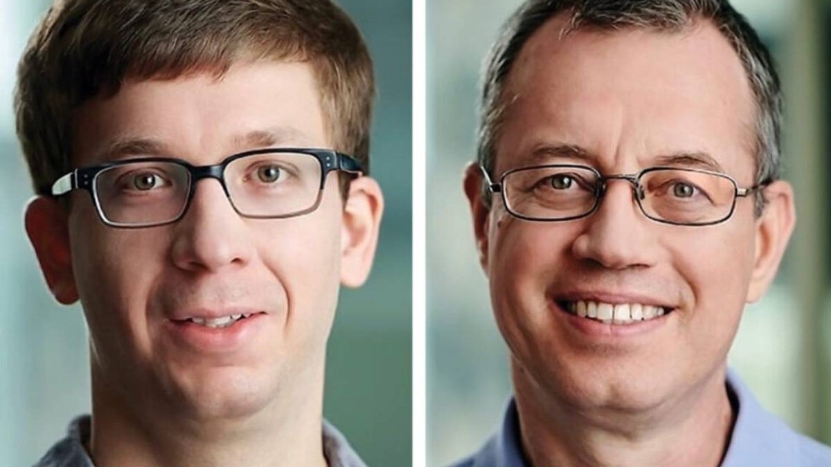 Ion Stoica, dreapta, și Matei Zaharia, stanga, ntreprenori de origine română și cofondatori ai companiei de software Databricks.
