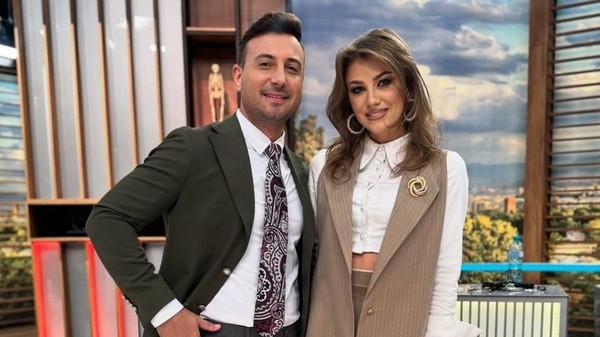 Valentin Sanfira și Codruța Filip | Foto: Instagram
