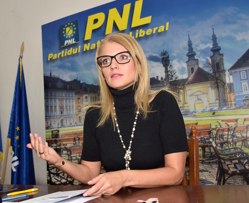 Vicepreședintele Partidului Național Liberal, Alina Gorghiu. Foto: HEPTA