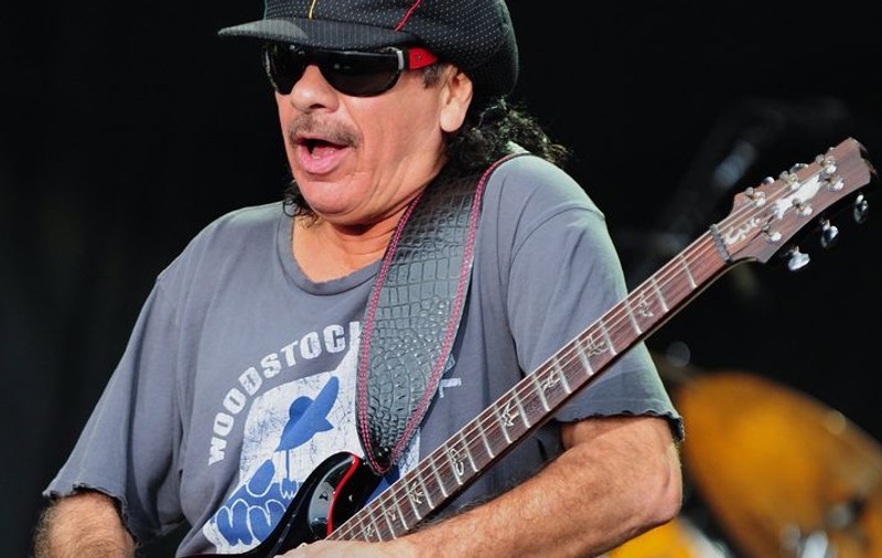 Carlos Santana, prădat în culise