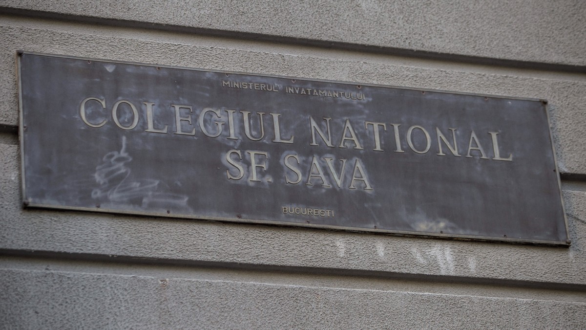 Colegiul Național Sfântul Sava, Foto Inquam Photos / Alexandra Pandrea