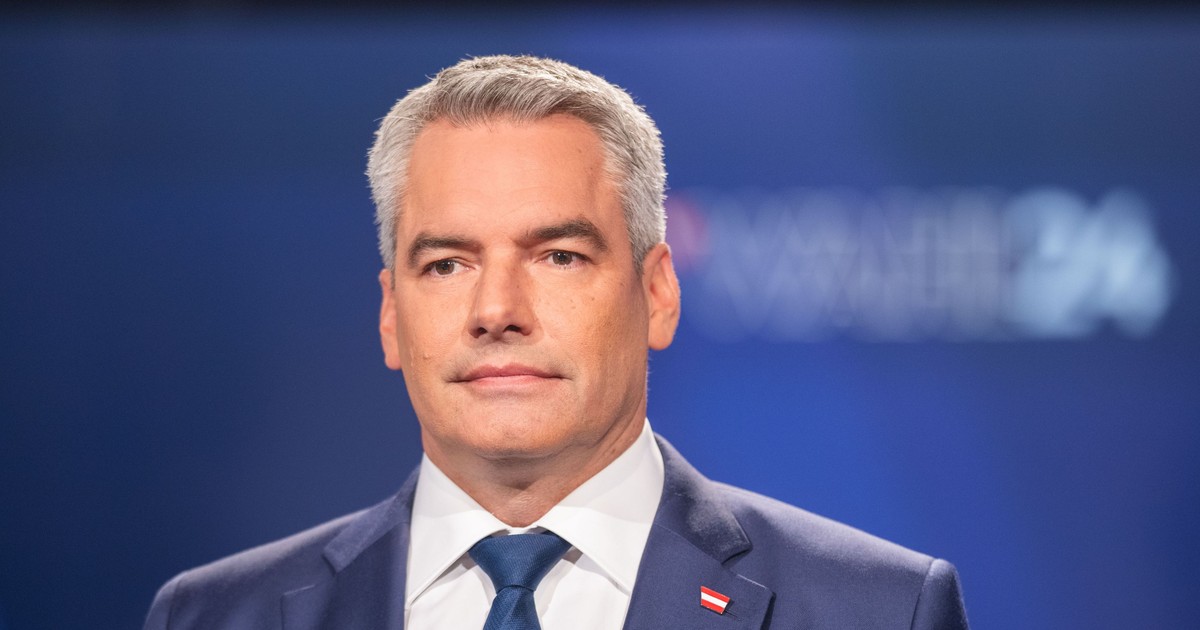 Cancelarul Austriei, Karl Nehammer.