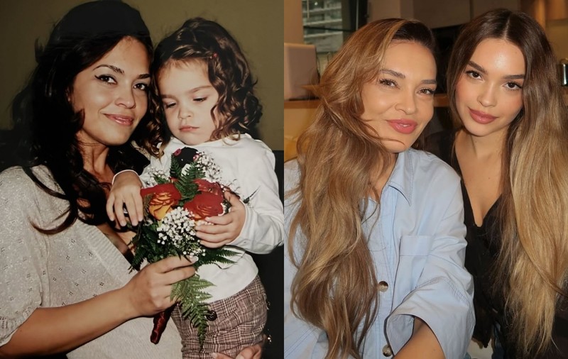 Imagini inedite cu fiica lui Leonard Doroftei. Vanessa seamănă perfect cu mama ei