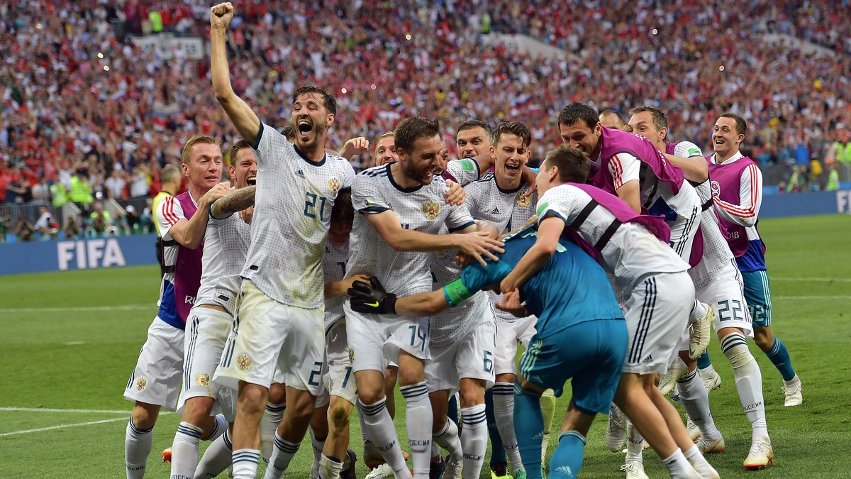 Rusia s-a calificat în sferturile CM 2018