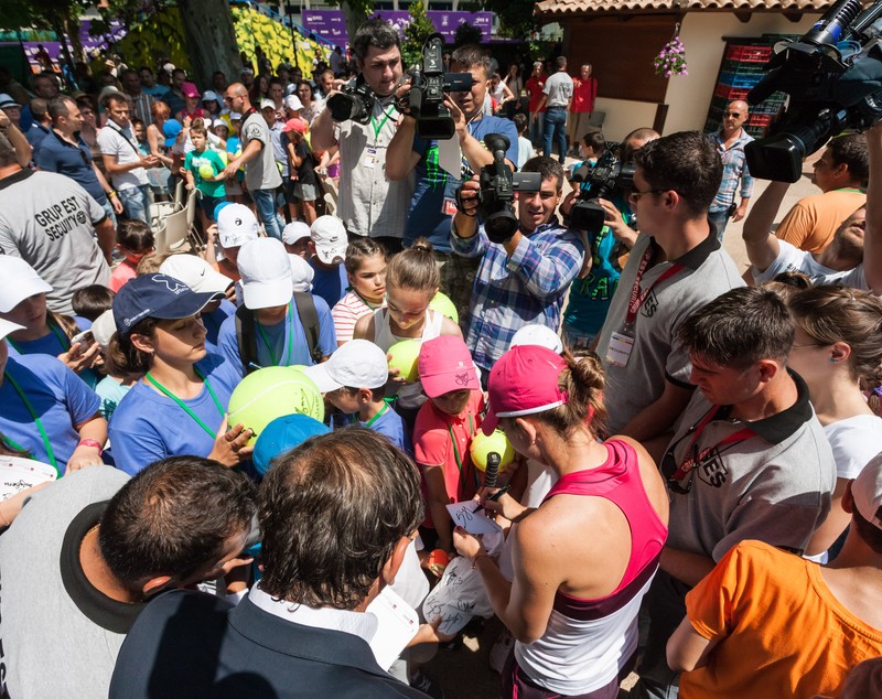 FOTO / Veşti mari de la BRD Bucharest Open! Halep este complet refăcută!